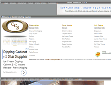 Tablet Screenshot of capitalcateringsupplies.co.uk